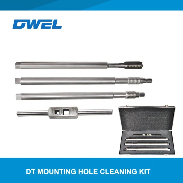 Cleaning tool kits 1/2 20UNF M14x1.5 for melt pressure sensors