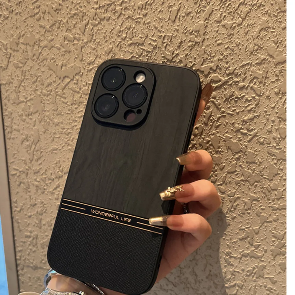 Schwaarz Shangruisu Lieder Handyshülle Nei iPhone Promax Premium 14 iPhone 13 Set 12 Komplett Package Lëns 15 Ultra Anti-Fall_voghion.com