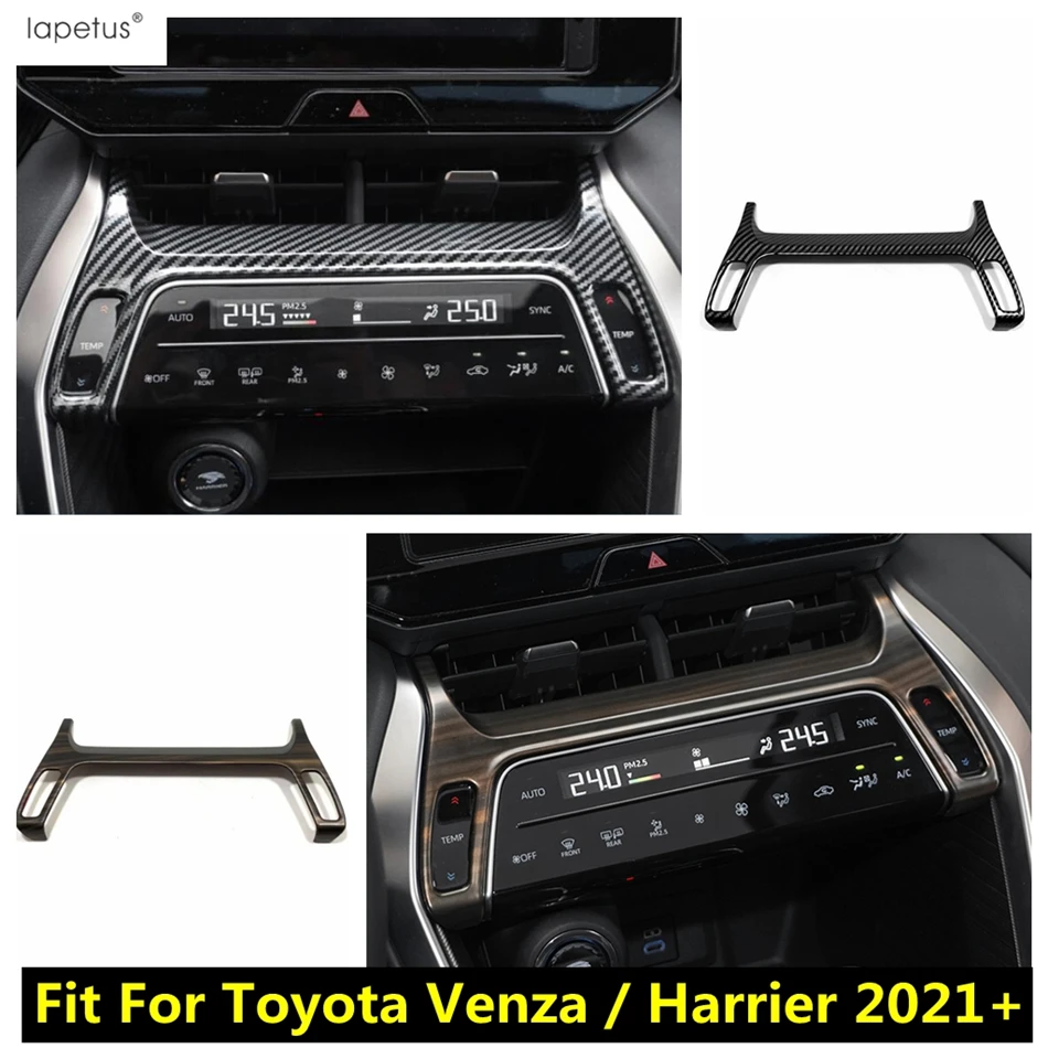 

Central Control Air AC Conditioning Switch Outlet Vent Panel Frame Cover Trim Accessories For Toyota Venza / Harrier 2021 - 2023