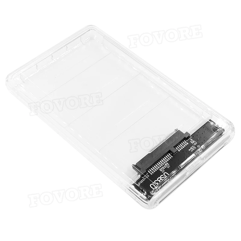 HDD 케이스 2.5 SATA-USB 3.0 어댑터 하드 드라이브 인클로저, SSD 디스크 HDD 박스 케이스, HD 외장 HDD 인클로저
