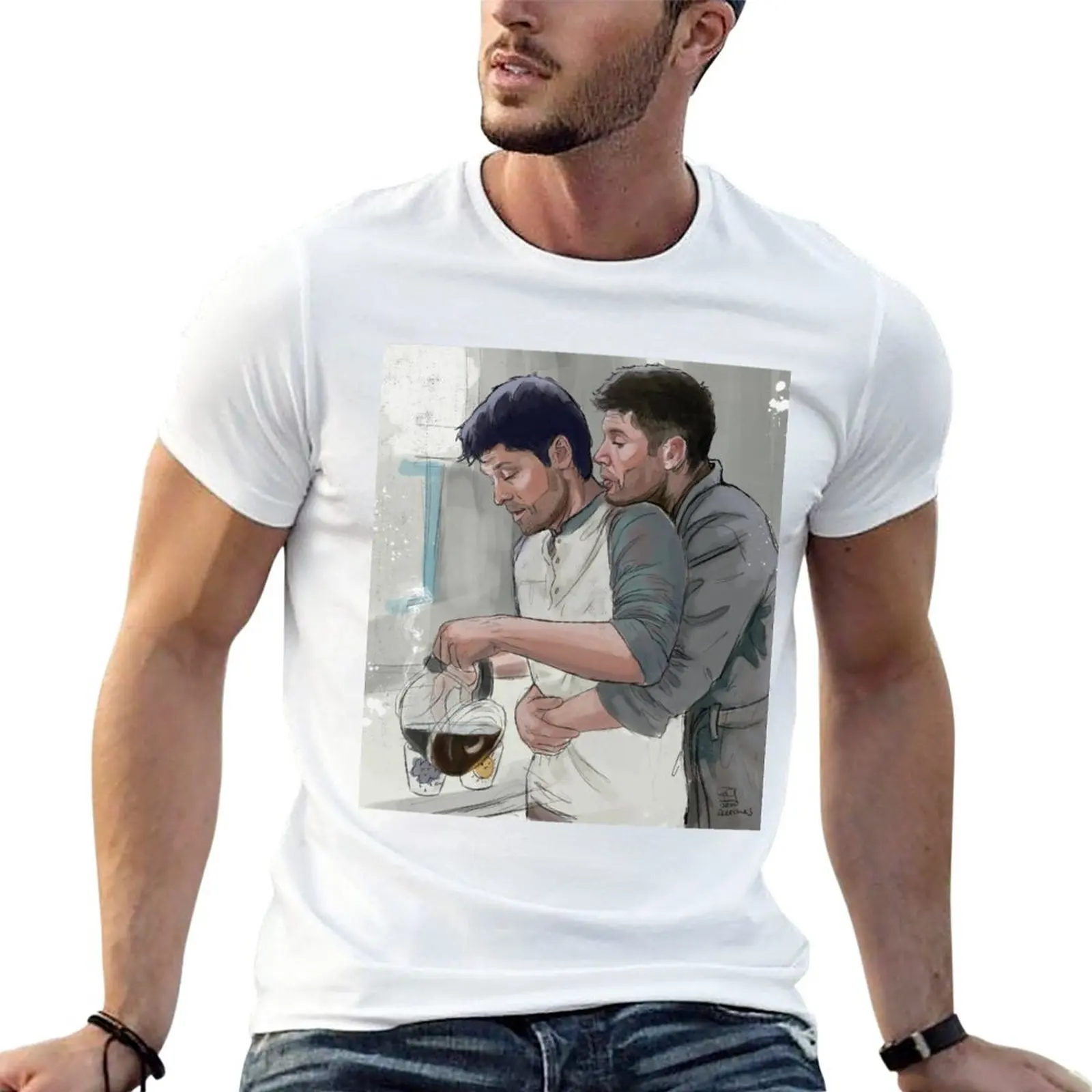 

Pour One Out T-Shirt blanks vintage clothes Aesthetic clothing Men's t-shirt