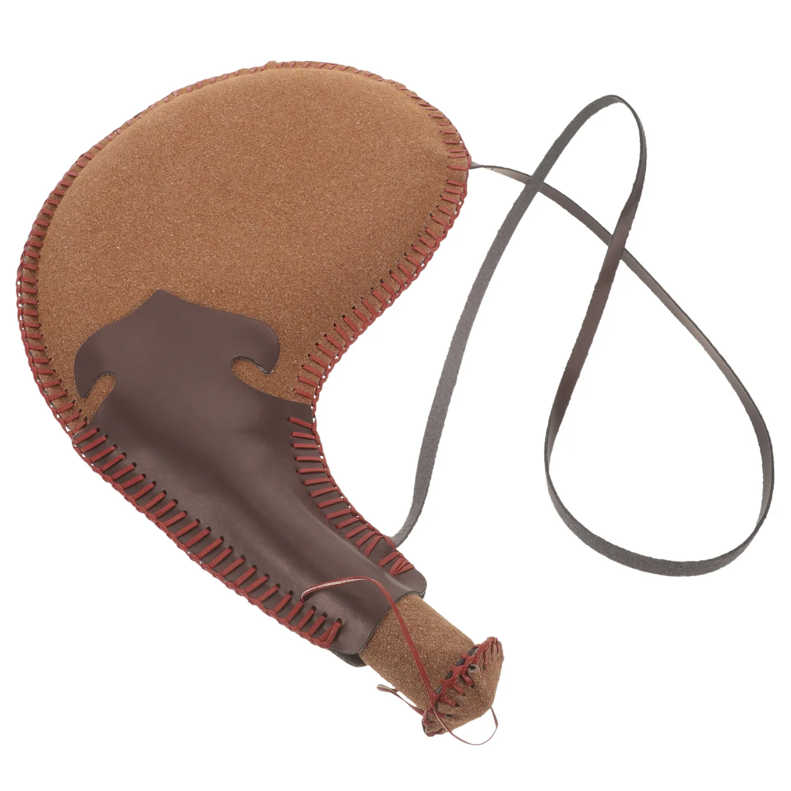 고대 물주머니 보타 와인 파우치 누수 방지 휴대용 대용량 전통 야외용 물주머니..