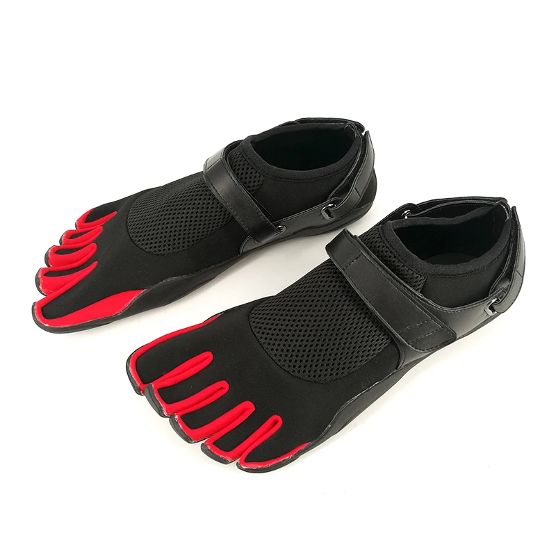 

Unisex stretch fabric anti-collision 5 fingers trekking wading shoes lovers anti-slip 5 toes walking climbing jogging Yoga shoes