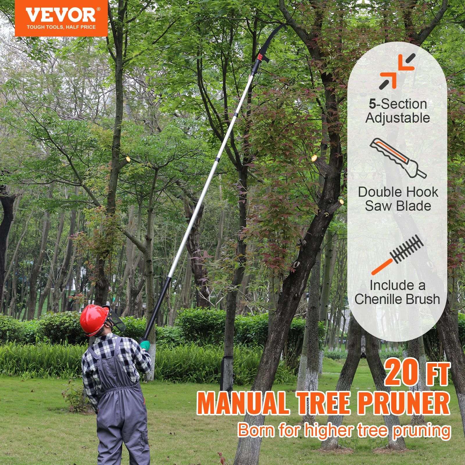 Manual tree deals pole saw