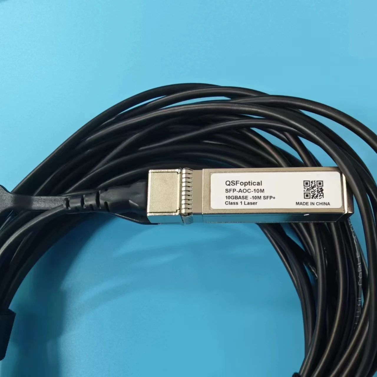 10G SFP+ AOC Cable 10Gbps Active Optical 3-100M for Cisco,Huawei,MikroTik,Intel,Dell...Etc Switch