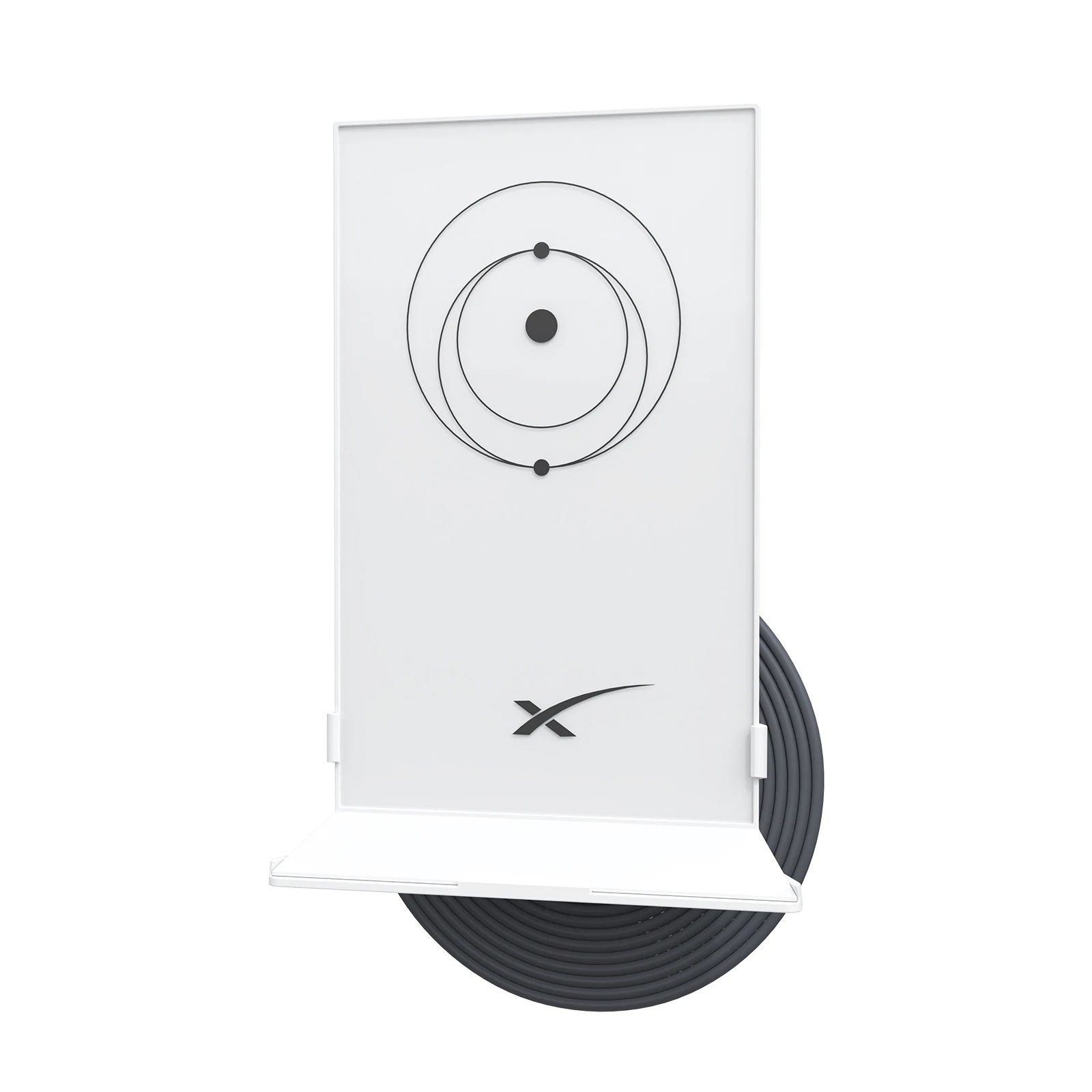 Edup-starlink Mount Abs Wall Mount Router Proteção Star Link Internet Kit Suportes Suporte para Starlink Mesh Router v2 Mesh Router - Imagem 2