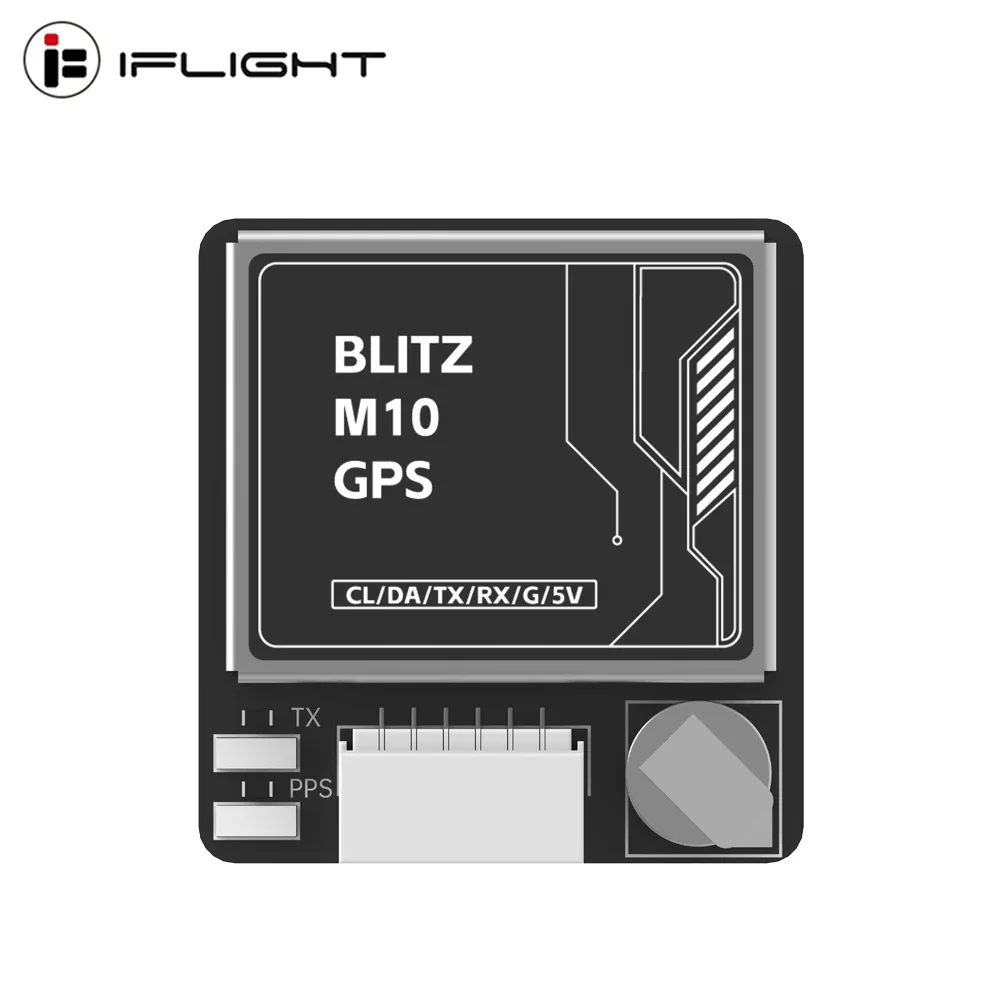 

IFlight BLITZ M10 GPS встроенный высокоточный компас QMC5883L керамическая антенна для радиоуправляемых летательных аппаратов FPV Запчасти для Дронов дальнего радиуса действия