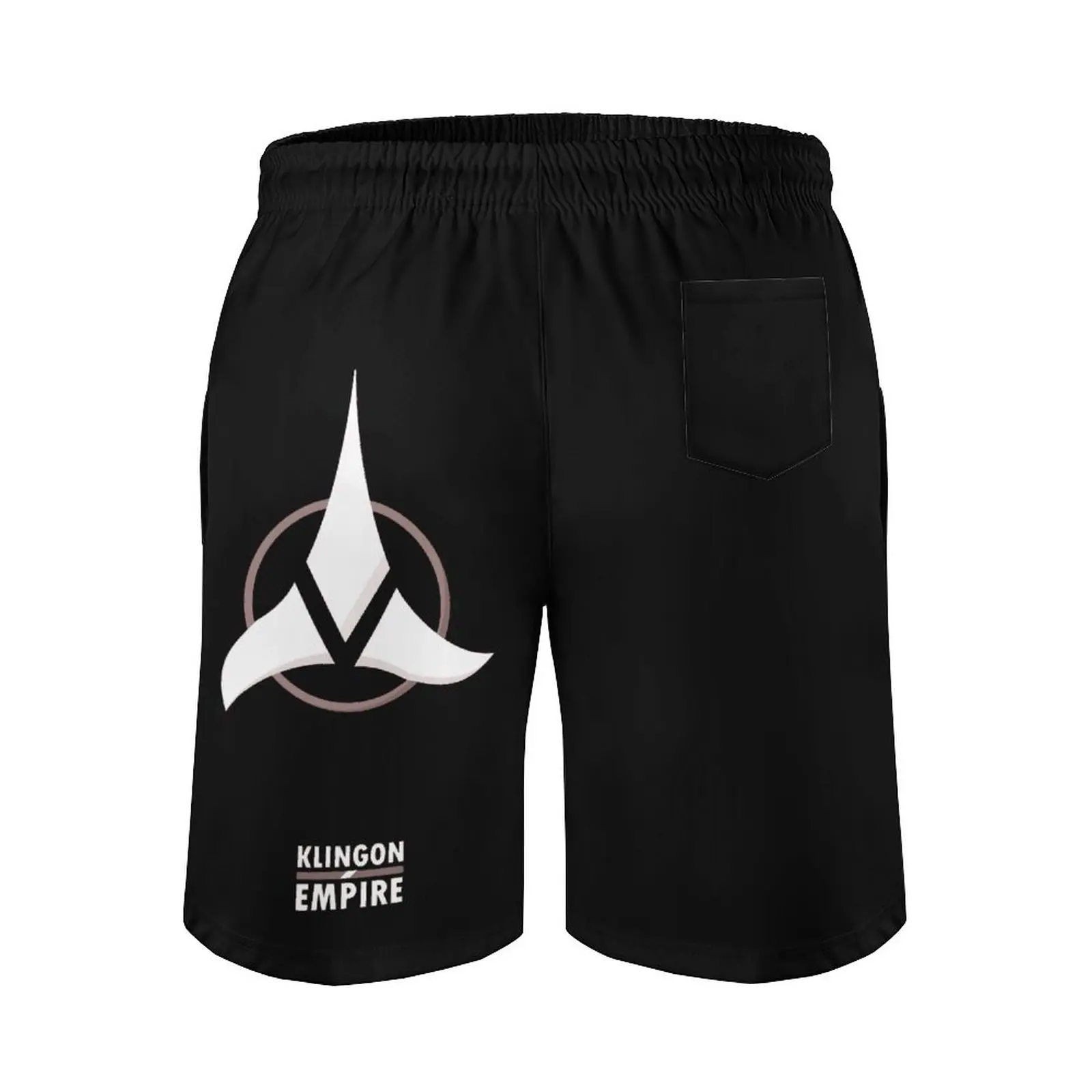 Casual Beach Pants Anime Beach Trek And The Stars - Klingon Empire_46015079 Breathable Quick Dry Premium Casual Adjustable Drawc 3