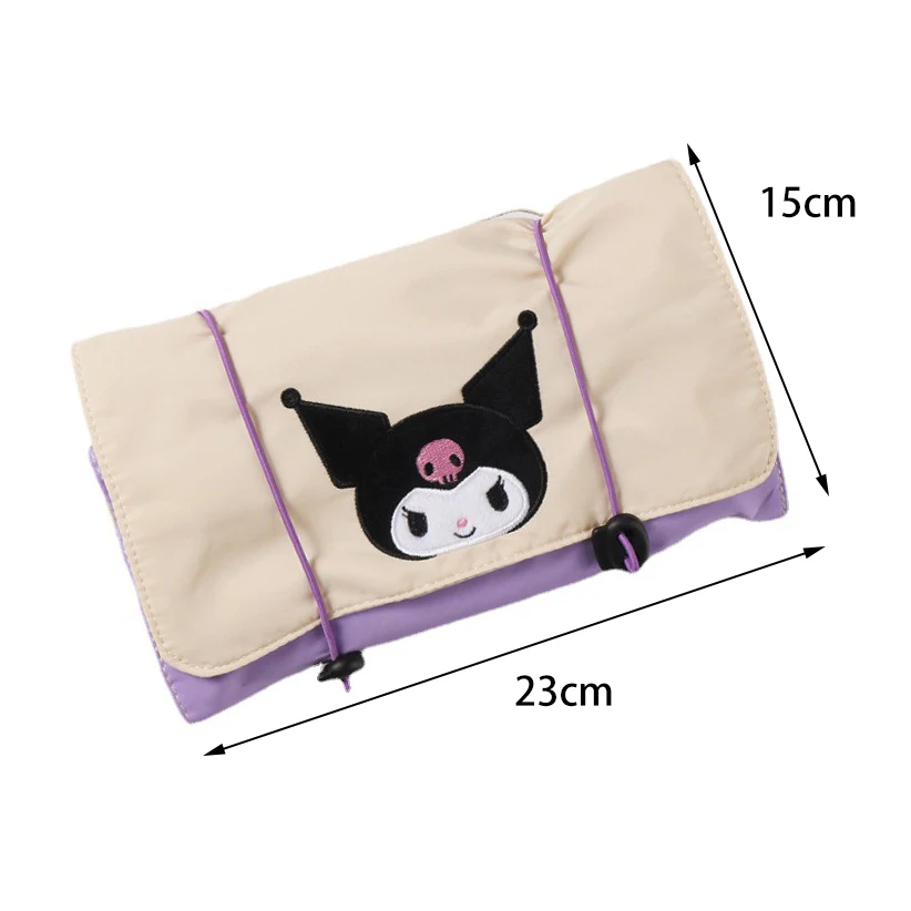 Sanrio My Melody Cinnamoroll Kuromi Hello Kitty Travel Storage Toiletry  Organize Women Cosmetic Portable Bag Make Up Case Female - AliExpress