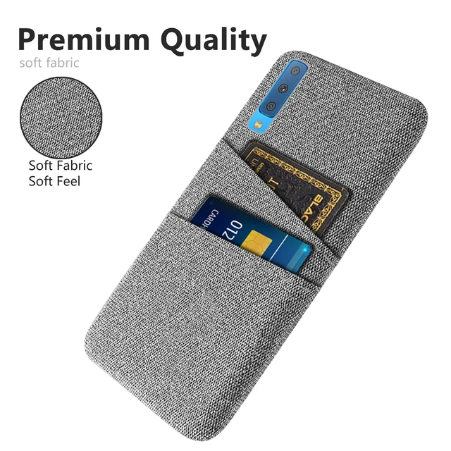 Stylish and functional Wallet Case for Samsung Galaxy A7 2018