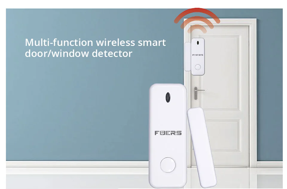 Wireless Mini Door Window Magnet Sensor Detector D10 For G95 G34 Home Alarm WiFi
