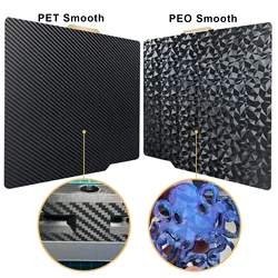 Premium BambuLab 3D Printer Spring Steel Build Plate - 257x257mm Peo H1H Pey Sheet Pei Surface - 257x257  X1 P1P (PEO - PET)