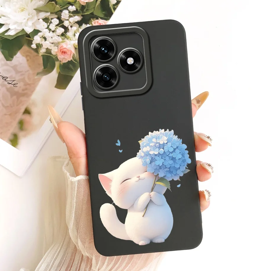 Cute Cat Duck Rabbit Soft Candy Silicone Shockproof Case Cover