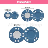 5 Pairs Magnetic Buttons Invisible Button Sewing Supplies For Jacket Coat Cardigan Bag Handmade Sewing Snap Clothing Decoration 2