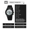 Skmei 1981 Watch for Prayer with Qibla Compass Adhan Alarm Hijri Islamic Wrist reloj hombre Back Light Muslim Azan Men Watches 6