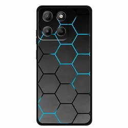 Black TPU Shockproof Phone Case - Fashionable Protective Cover for Moto G15 4G (H01.CH.1)