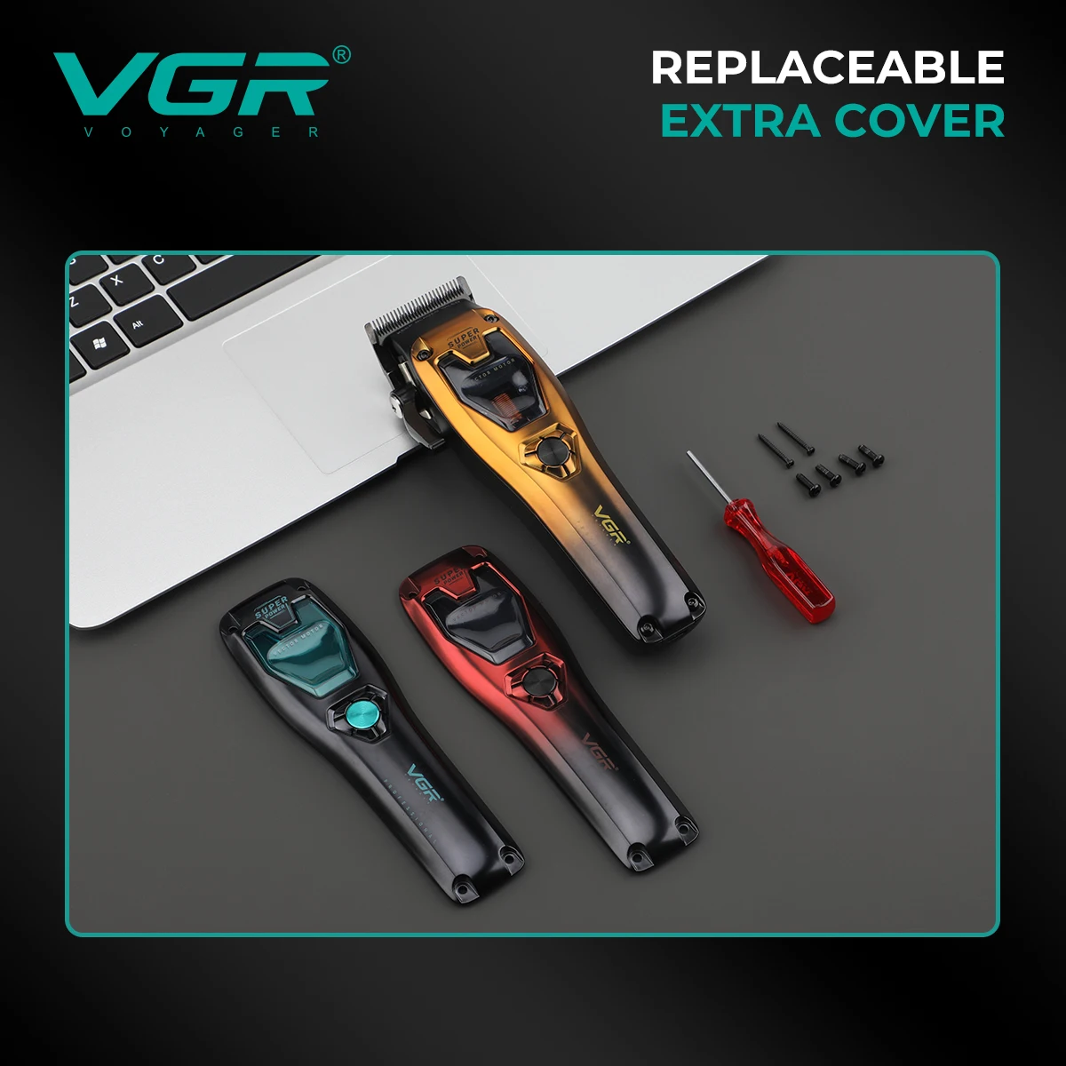 VGR ماكينة حلاقة الشعر رجال حلاقة شعر للرجال ماكين...