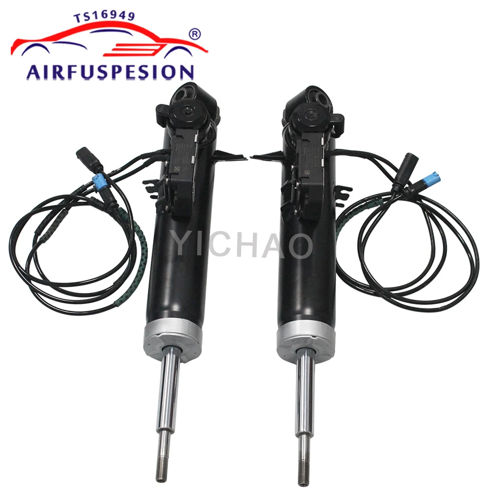 BMW X5 E70 X6 E71용 후방 에어 서스펜션 쇼크 업소버 스트럿 2개 (VDC 센서 포함) 37126788765 37126788766 (중국형)