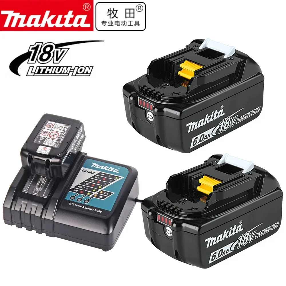 

Original Makita 18V battery for Bl1850B li-ion 18v 6Ah BL1840B BL1860 BL1890 BL1815 BL1830 BL1835 Cordless Drills Batteries LXT