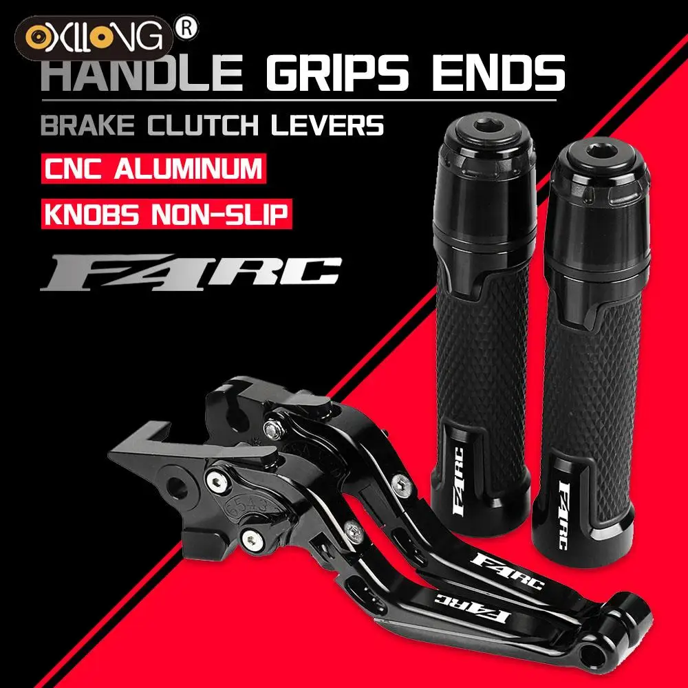 

Motorcycle CNC Brake Clutch Levers Handlebar knobs Handle Hand Grip Ends FOR MV AGUSTA F4RR F4RC 2011 2012 2013 2014 2015 2016