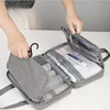ZEXEF Travel Organizer Hanging Toiletry Bag Men Bathroom Large Portable Storage Box Waterproof Cosmetic Case for Makeup Women 6