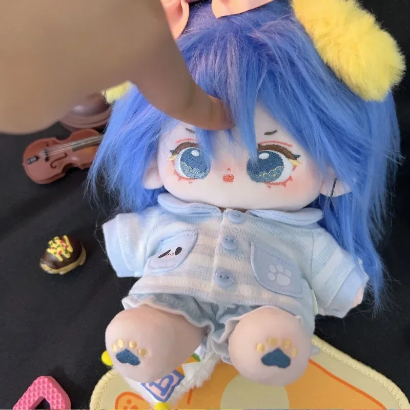 

20CM fried cotton doll with star shaped plush toy design DIY