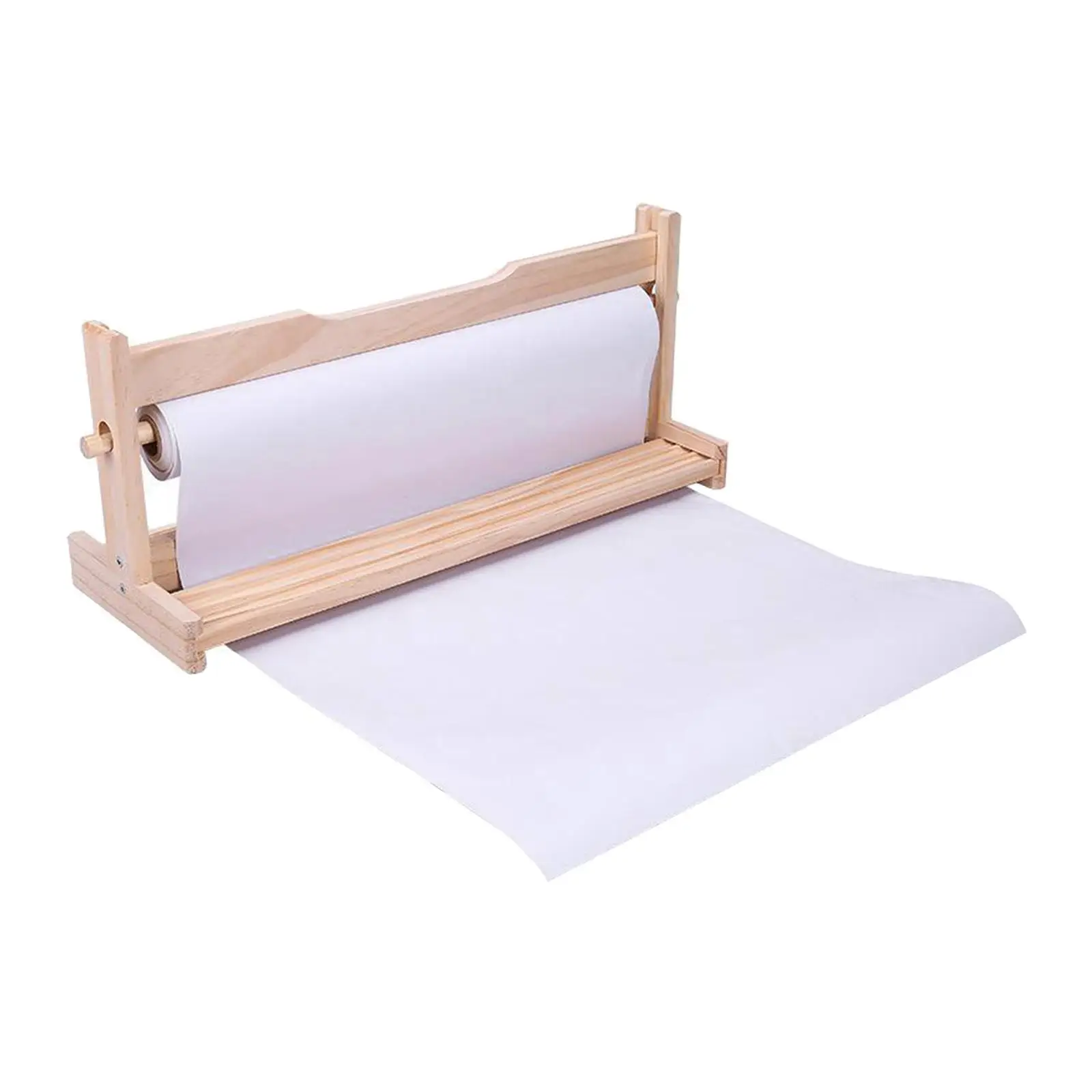 

Paper Roll Dispenser Artist Studio Rack Easel Paper Roll Kid Finger Painting