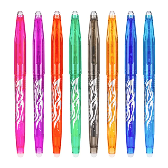 4 Pcs/Set Multi-color Erasable Gel Pen 0.5mm Kawaii Pens Student Writing Creative Drawing Tools Office School Supply Stationery 1