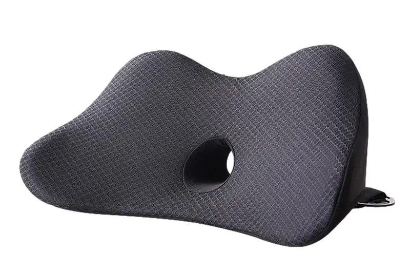 

Car Seat 2 In 1 Driver Seat Memory Foam Pillow Cushion Lightweight Wedge Cushion For Road Trip Driving For Lumbar Support