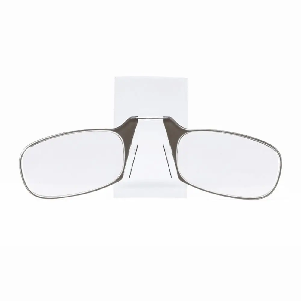 Reading Glasses Nose Clip Reading Glasses without temples Legless Nose Glasses