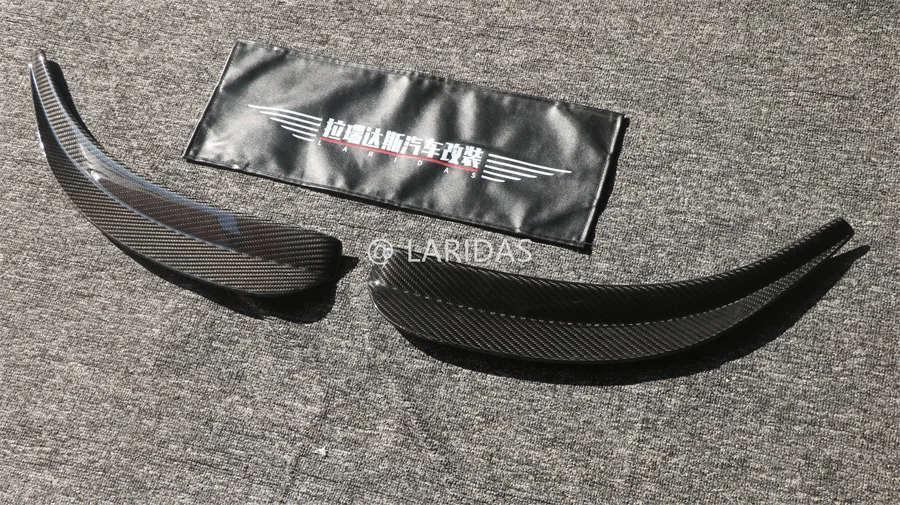 2 Stück Kohle faser Heckspoiler verlängerung für Mini JCW John Cooper Works F55 F56 Heckflügel klappen Zubehör Karosserie Außen Kit – Detail 14