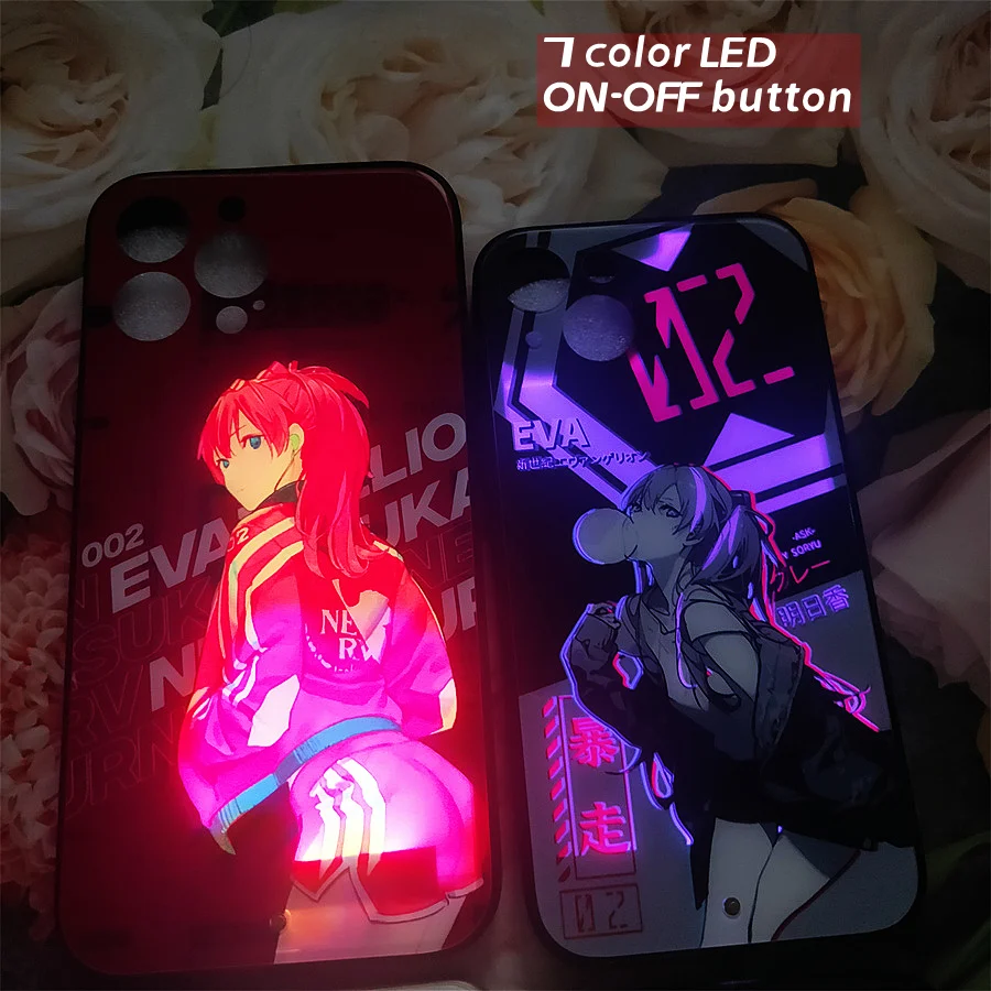 ONOffButtonSelfieAnimeGirlFlashCaseForiPhone121311ProMax