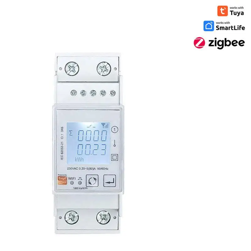

Energy Saving Rail Meter High Precision Measurement Wifi Convenient Installation Remote Control Bi-directional Measurement Solar