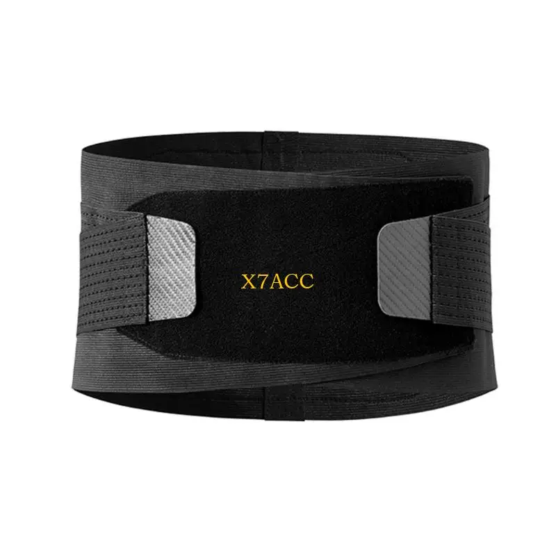 넓은 등받이가 있는 X7AC 피트니스 요추 지지 벨트, 체육관 사용을 위한 허리 지지 벨트 및 일일 운동복 장비