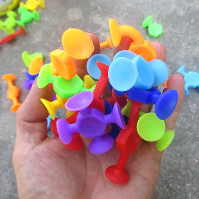 Multicolored Sucker Toys,Building Blocks Pop Suction Cup Toy,Construction Set,Parent-child Interactive Game,Gift for Kids - Image 6