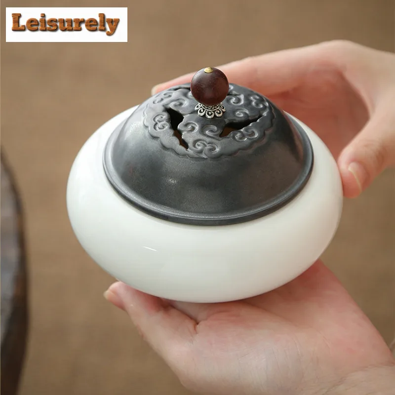 Auspicious Clouds Incense Holder Mist Smoking Steamers Incense Burners Consecrate Smell Distributor Censer Teaset Decoration