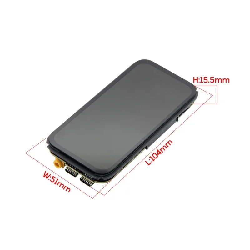 K230 1.6GHz 칩 4.1인치 AMOLED 스크린 Ai 개발 보드 LoRa + 이더넷 포트 + ISP 카메라