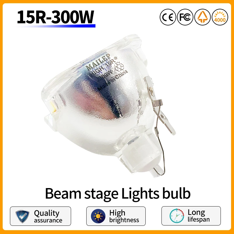 Illuminazione Scenica Ktv Bar Stage Shaking Head Light Super Bright 300W Mclep 15R Beam Light