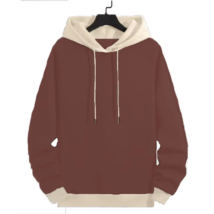 Free Charge Fashion Men's Hoodies New Autumn Winter Casual Thick Cotton Men's Top Solid Color Hoodies Sweatshirt Male