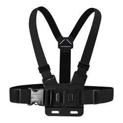 Adjustable Chest Strap Harness - Black color