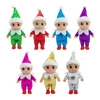 Christmas Mini Baby Elf Dolls Todder Elves Shining Kindness Craft Babies Doll Toy Decoration On The Shelf Gift For Girl Boy Kid 1