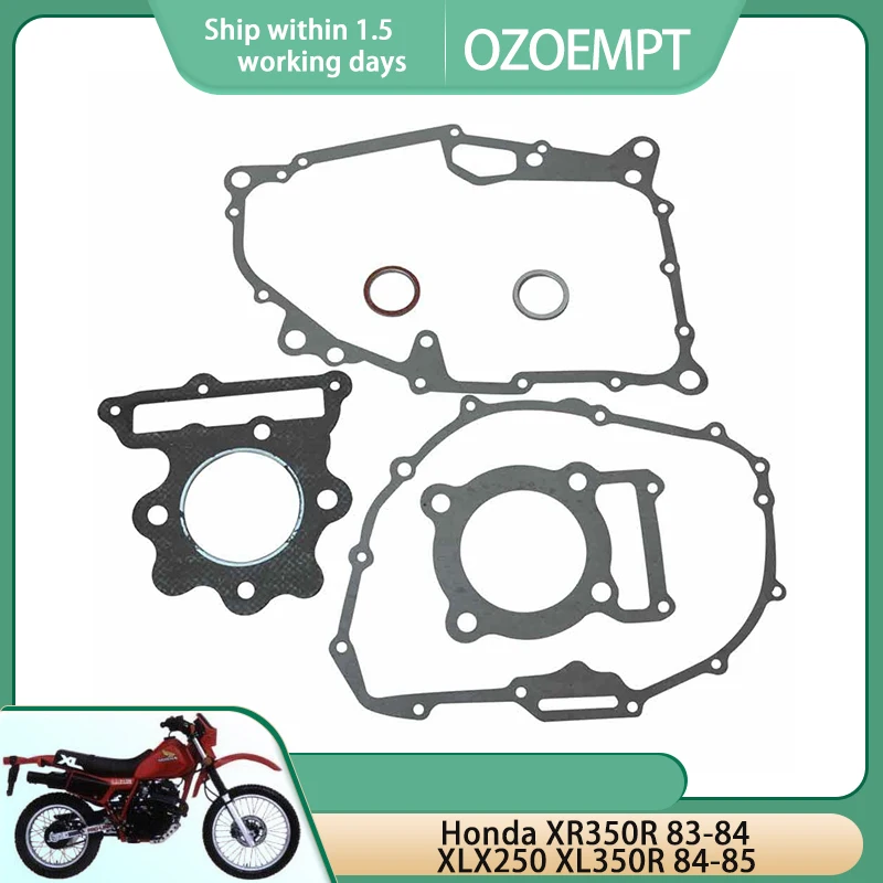 OZOEMPTEngineCylinderCrankcaseRepairGasketApplytoHondaXLX250