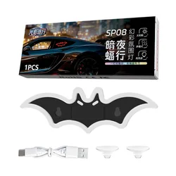Solar - Powered LED Car Décor and Warning Light (1psc)