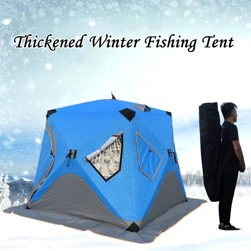 Outdoor Ice Fishing Shelter Tent 3-4 