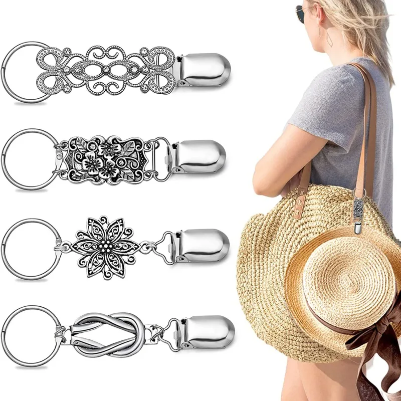 

Hat Clips on Bag Hat Holder Hat Keeper Clip Multifunctional Duck Clip Backpack Luggage Outdoor Camping Hiking Travel Accessory
