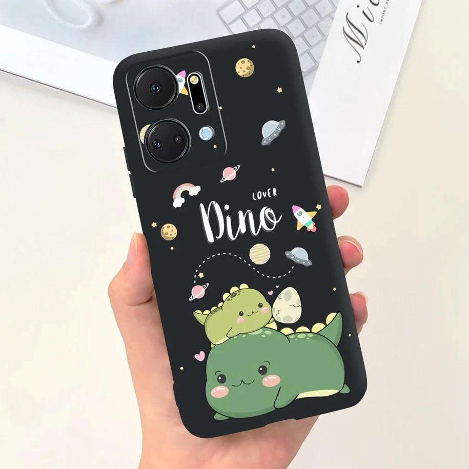 Cute Duck Dinosaur Soft Case Cover | Enhanced Protection Bumper
