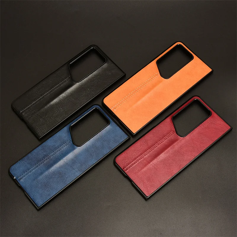 Vestito Per Honor Magic V2 Rsr Porsche Design Luxury Car Line Custodia Posteriore In Pelle Per Honor Magic V2 Rsr Skin Pu Phone Case