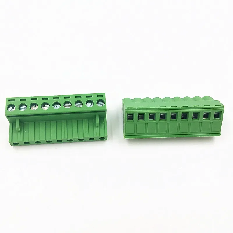 10PCS KF2EDGK 5.08 2EDG 2P 12P PCB 커넥터 플러그인 터미널 블록 2EDGK 5.08mm 2PIN 12PIN PHOENIX CONTACT DEGSON