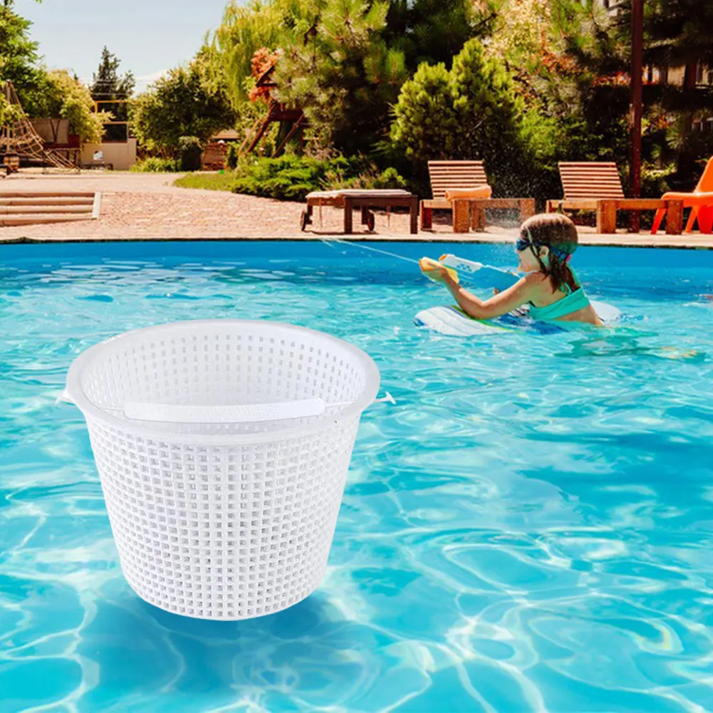 Above Ground Pool Skimmer Basket Remove Leaves Debris Plastic Skimmer Filter Basket for Swimming Pool Cleaning Tools Accessories