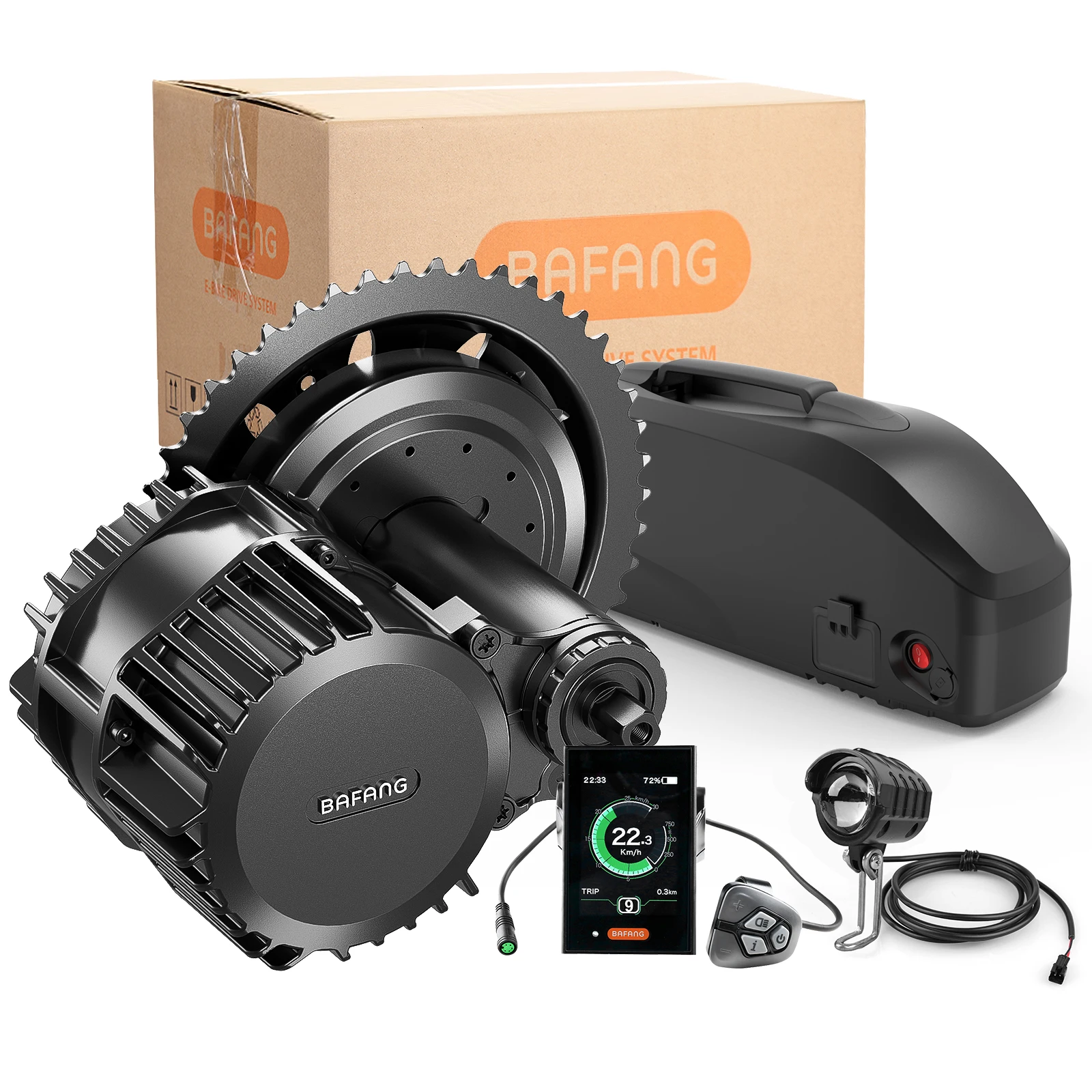 Electric Bike Kit Motore Bafang BBS02B 750W Per Bici Elettrica